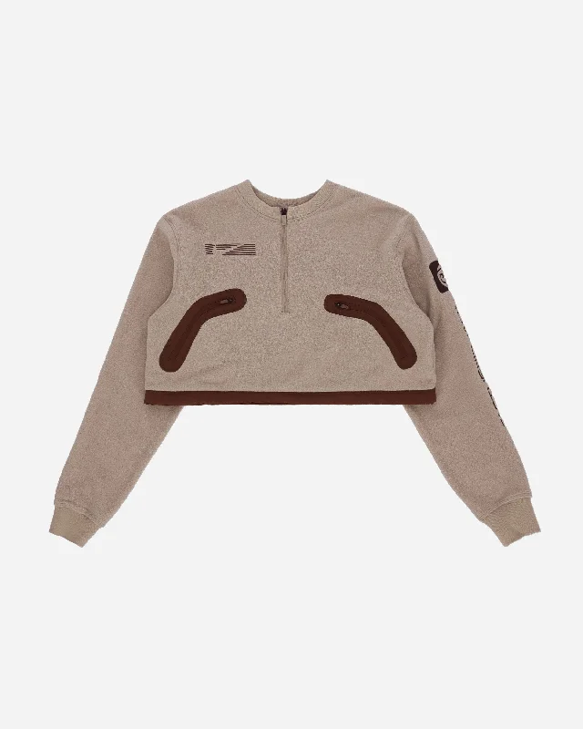 CACT.US CORP WMNS Crewneck Sweatshirt Brown