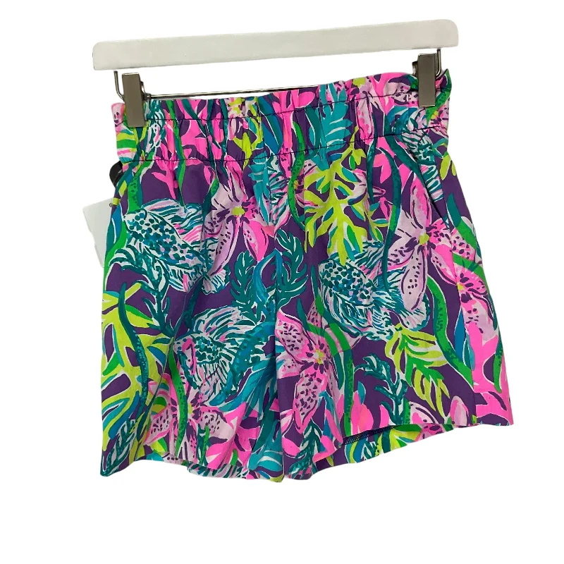 Multi-colored Shorts Designer Lilly Pulitzer, Size Xs