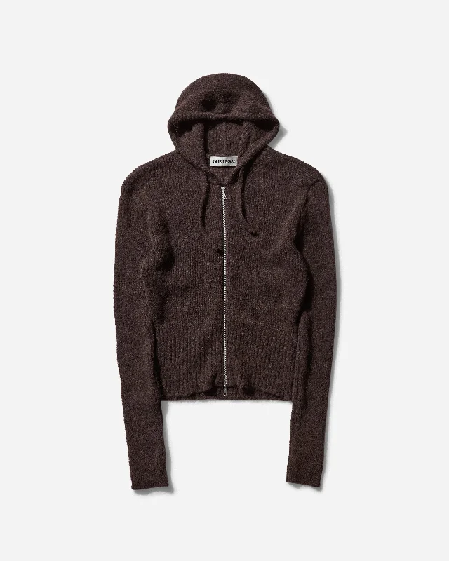 Women's Compact Hoodie Smokey Brown