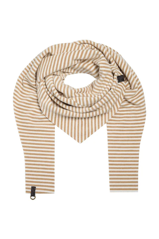 TRIANGLE SCARF - 4051 - STRIPES C&O