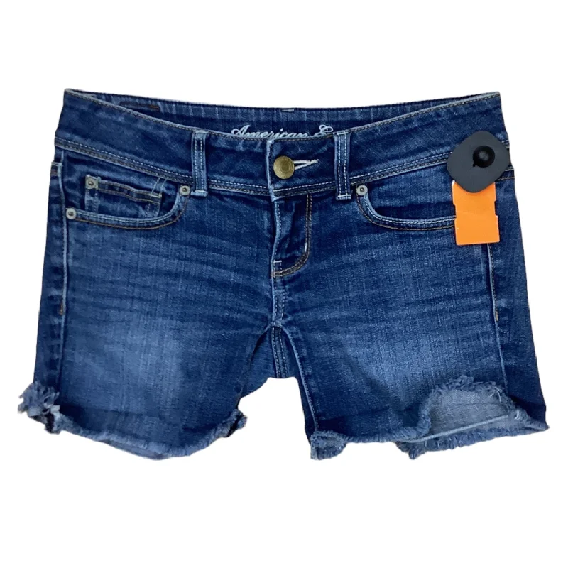 Denim Blue Shorts American Eagle, Size 0