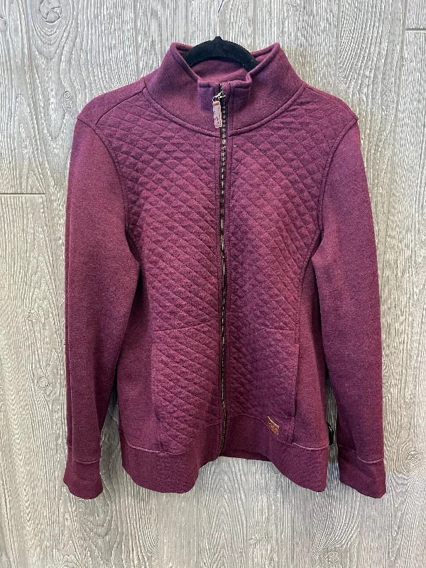 Sweatshirt Collar By L.l. Bean In Purple, Size: M