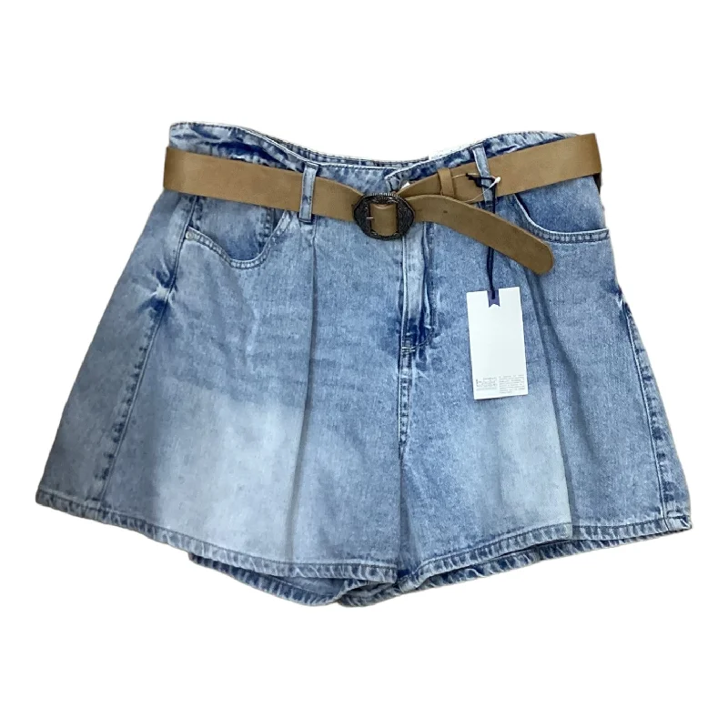 Blue Denim Shorts Wallflower, Size 14