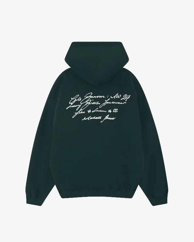 SCRIPT HOODIE