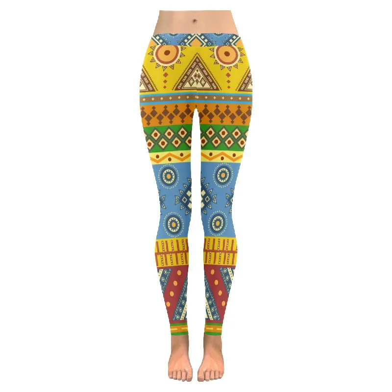 Zenzzle Aztec illustration print on ladies outdoor Yoga Legging XXS-5XL