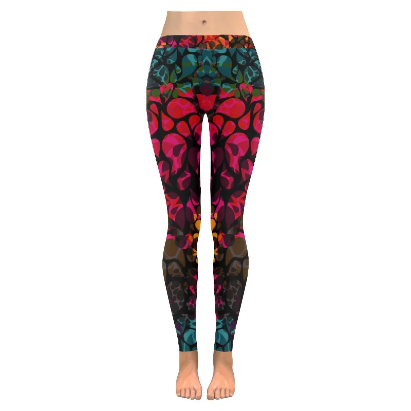 Zenzzle Colorful abstract pattern print on women outdoor leggings(XXS-5XL)