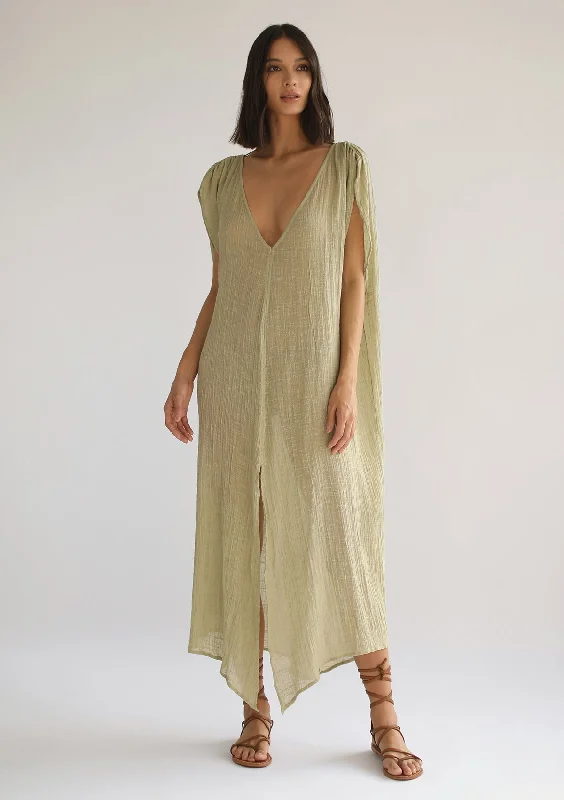 ARES KAFTAN - PISTACHIO