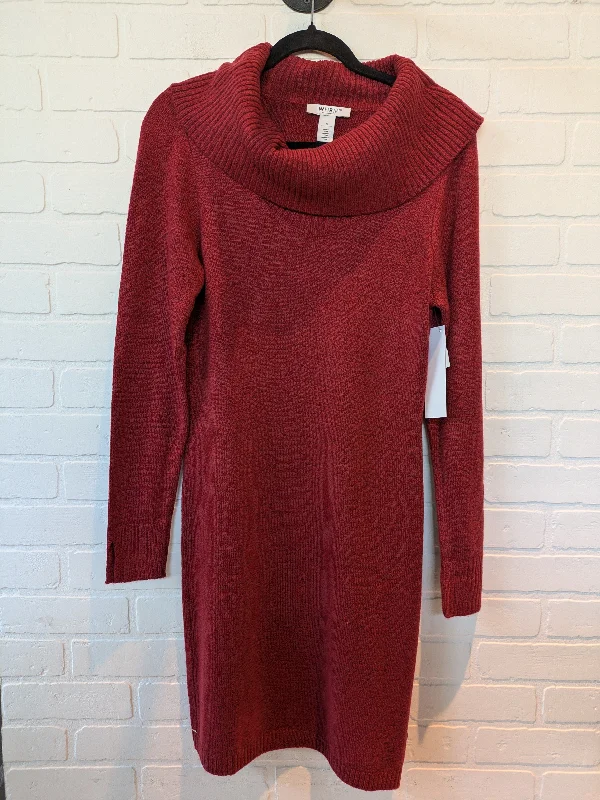 Red Dress Sweater White House Black Market, Size S