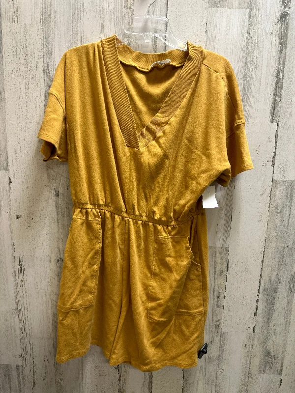 Yellow Romper Zenana Outfitters, Size 2x