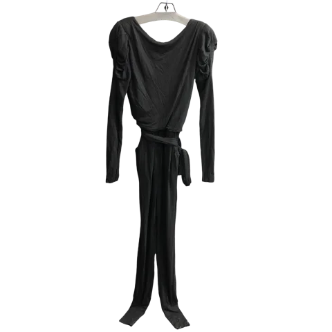 Jumpsuit Designer By Cma In Black, Size: Petite