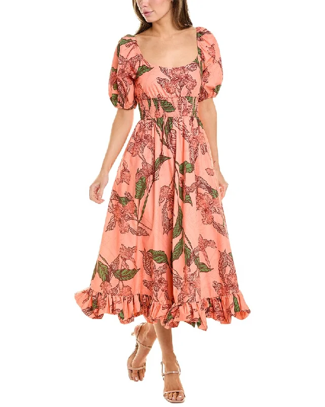 Hutch Lora Midi Dress