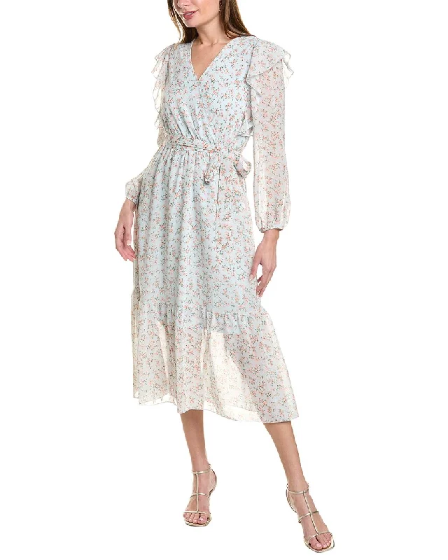 IPPONELLI  Surplice Midi Dress