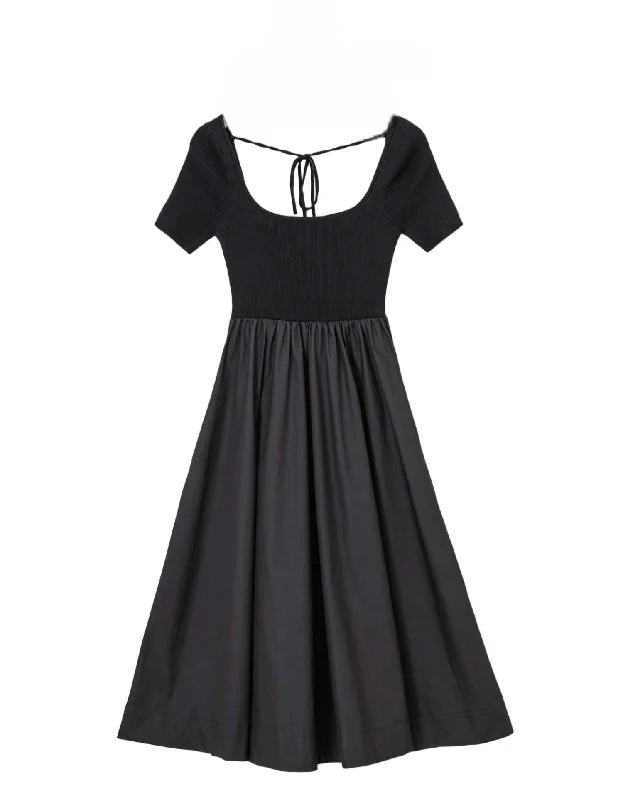 Reese Midi Dress In Black