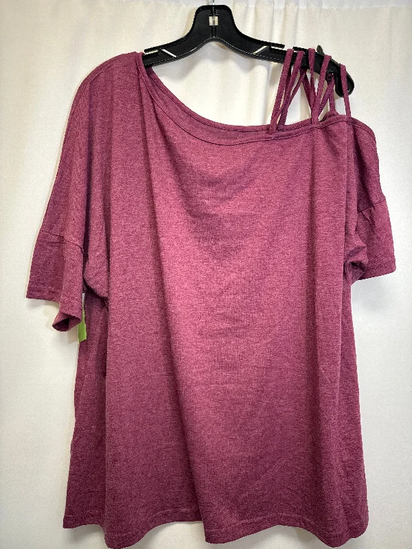 Top Short Sleeve By Shein  Size: 1x