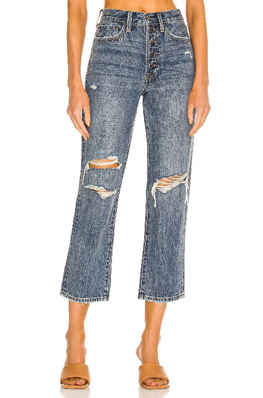 Charlie Straight Jean In Pulse Distressed