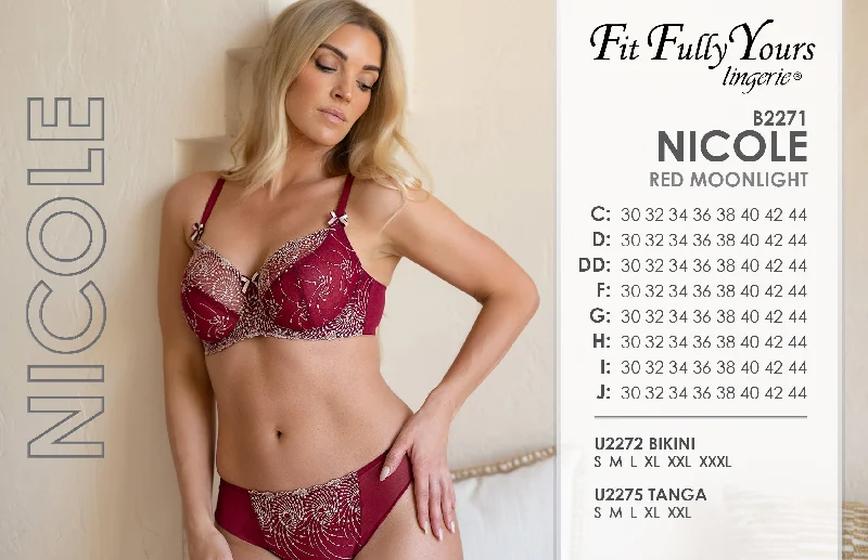 U2272 Nicole Bikini: RED MOONLIGHT